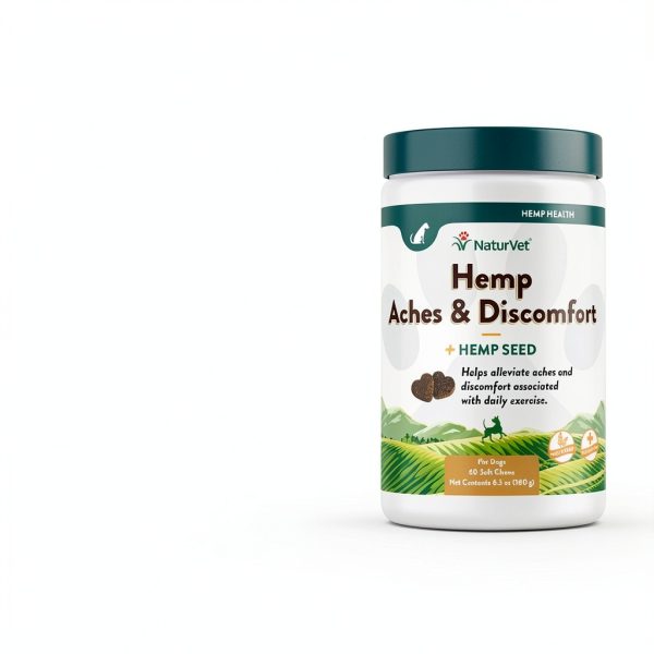 NaturVet Dog Glucosamine Hemp Seed Soft Chews Joint Support-2
