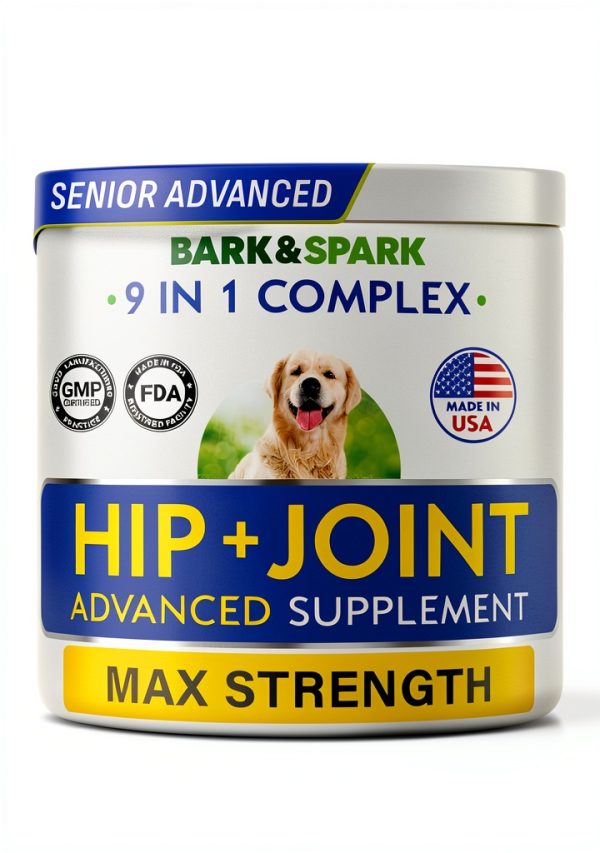 BarkSpark Dog Joint Supplement Chews Glucosamine Chondroitin-0