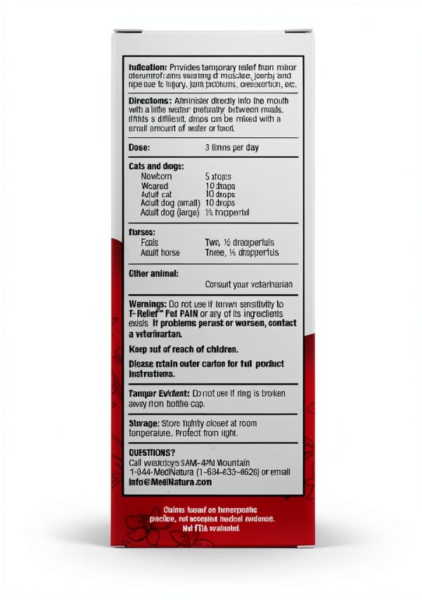MediNatura Pet Pain Relief Homeopathic Liquid Joint Care-6
