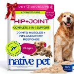 Native Pet Dog Joint Supplement Powder Mobility Care Support-0