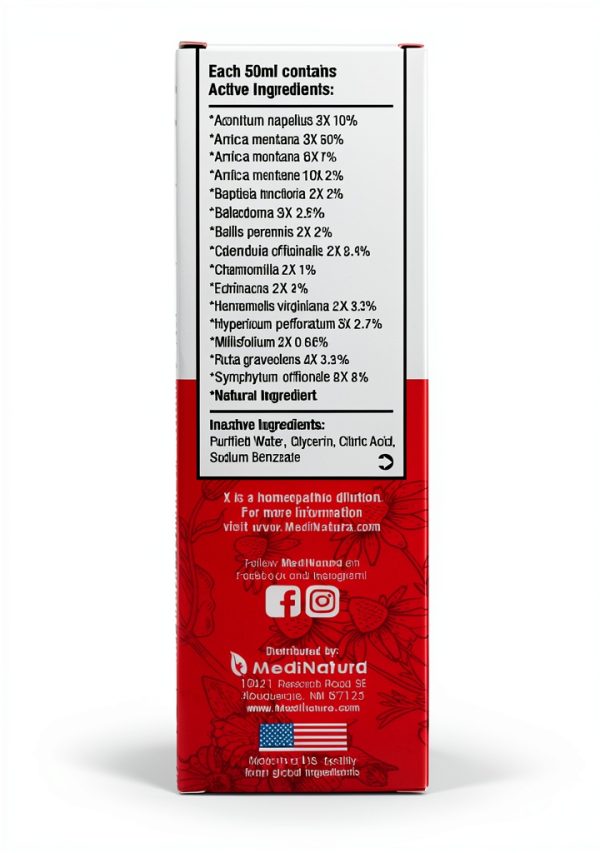 MediNatura Pet Pain Relief Homeopathic Liquid Joint Care-1