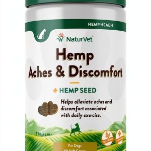 NaturVet Dog Glucosamine Hemp Seed Soft Chews Joint Support-0