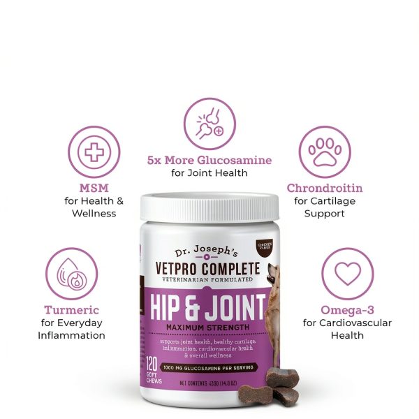 VetPro Complete Dog Joint Supplement Glucosamine Chews-2