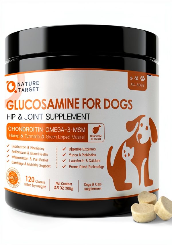 Nature Target Dog Joint Supplement Glucosamine Chews-0