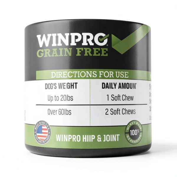 WINPRO Dog Joint Supplement Soft Chews Mobility Support-4