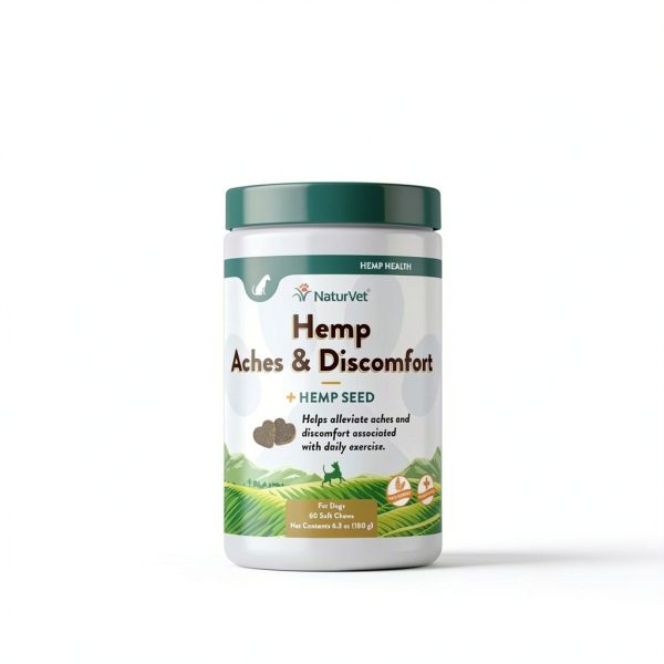 NaturVet Dog Glucosamine Hemp Seed Soft Chews Joint Support-4