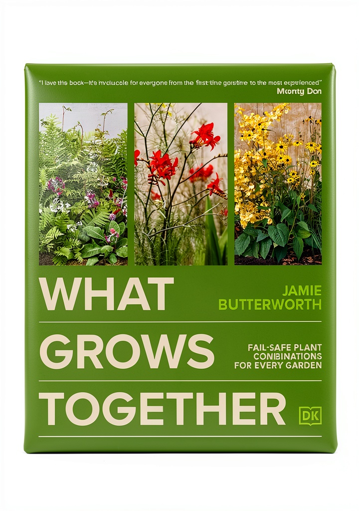'DK Gardening Book open on a tablet showing flower diagrams'