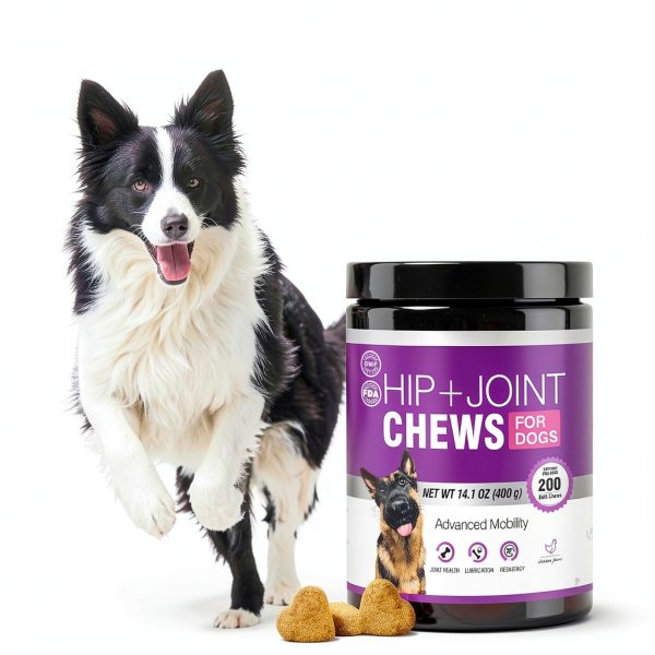 TTLXRL Dog Joint Chews Glucosamine Chicken Flavor 200-1