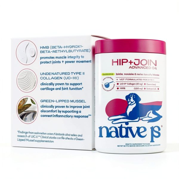 Native Pet Dog Joint Supplement Powder Mobility Care Support-4