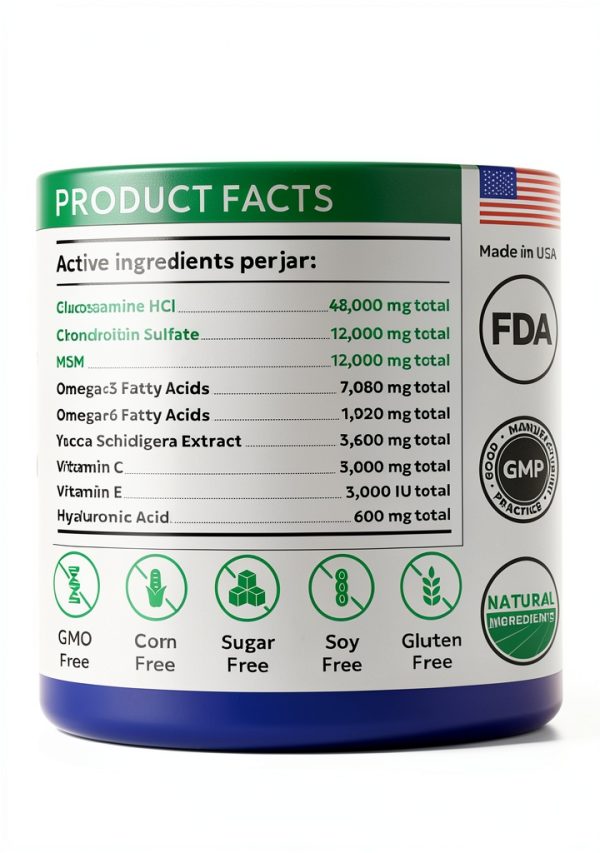 BarkSpark Dog Joint Supplement Chews Glucosamine Chondroitin-5