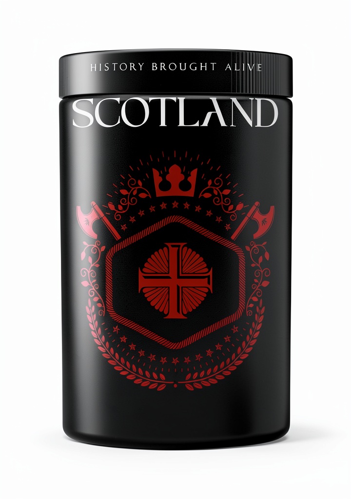 'Kindle ebook displayed on a tablet with Scottish landscape background'